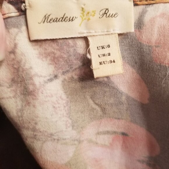 Meadow Rue  Anthropologie short dress (2) - Picture 5 of 5